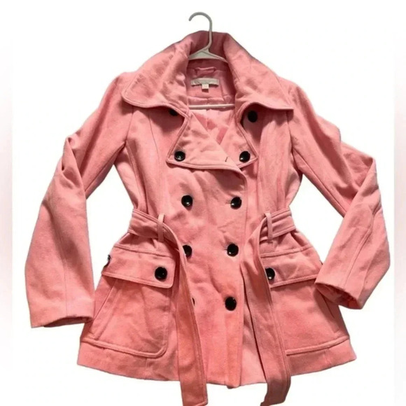 New York & Company Jackets & Blazers - New York and Company Pink Coat, Size Small